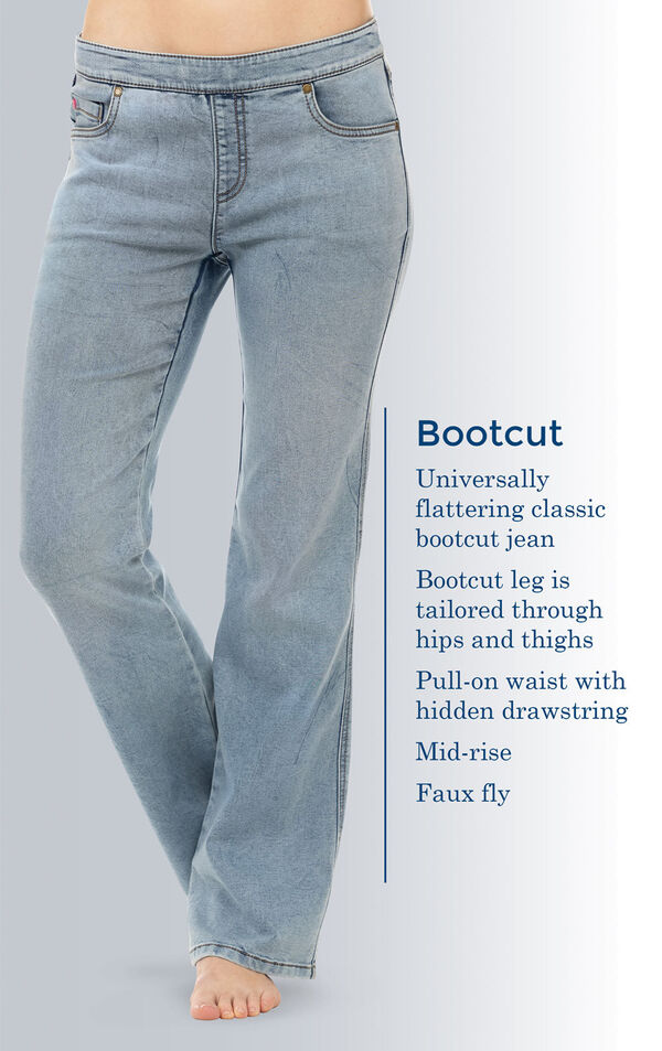 PajamaJeans&reg; Bootcut Jeans - Washes image number 2