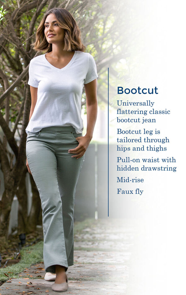 PajamaJeans&reg; Bootcut Jeans - Washes image number 2