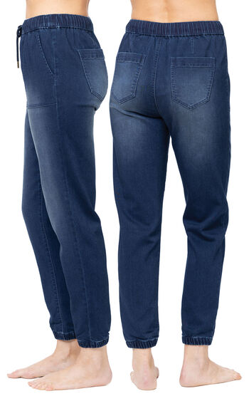 PajamaJeans&reg; - Jogger Jeans Dark Indigo Wash