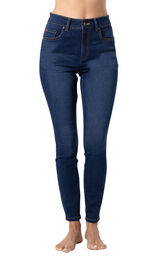 PajamaJeans&reg; - True Skinny Button Fly image number 0