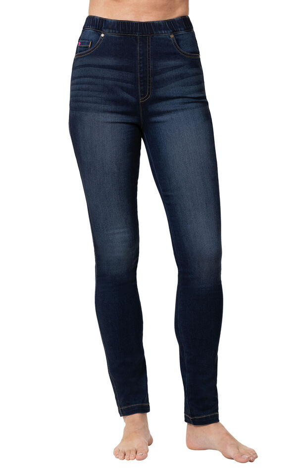 PajamaJeans&reg; High-Waist Skinny Jeans image number 0