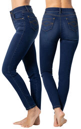 PajamaJeans&reg; - True Skinny Button Fly image number 1