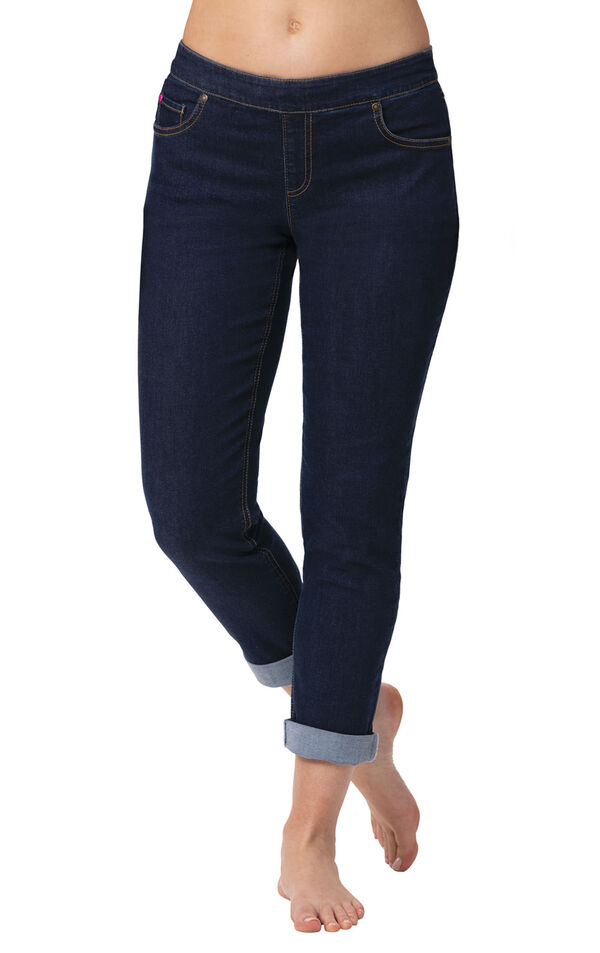 PajamaJeans&reg; Boyfriend Jeans image number 0