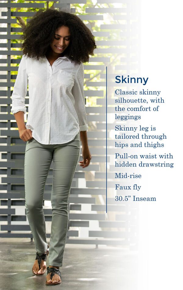 PajamaJeans&reg; Skinny Jeans - Washes image number 3