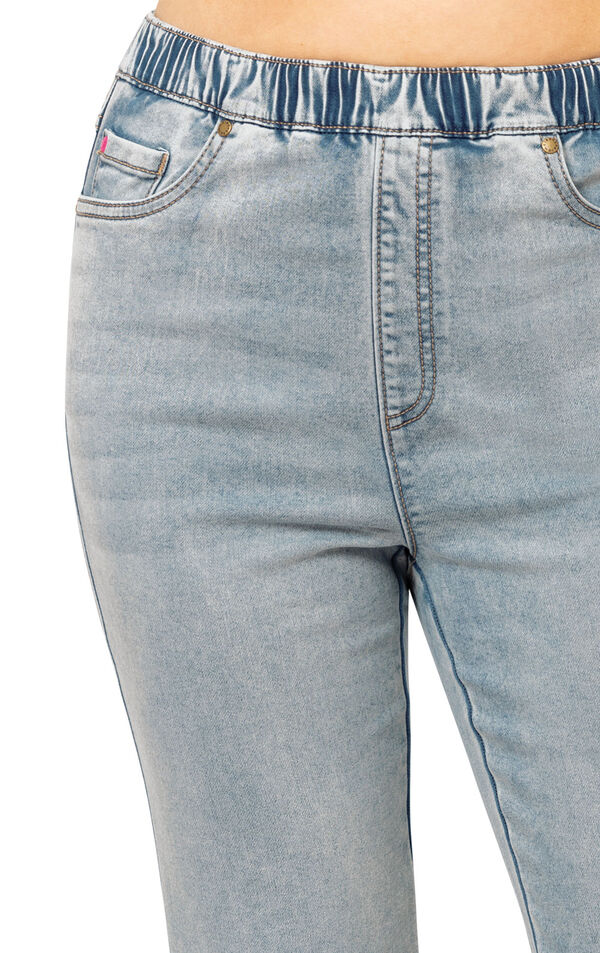 PajamaJeans&reg; High-Waist Bootcut Jeans