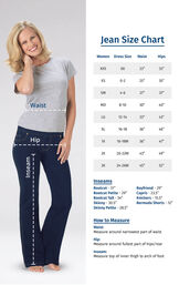PajamaJeans&reg; Bootcut Jeans - Washes image number 4