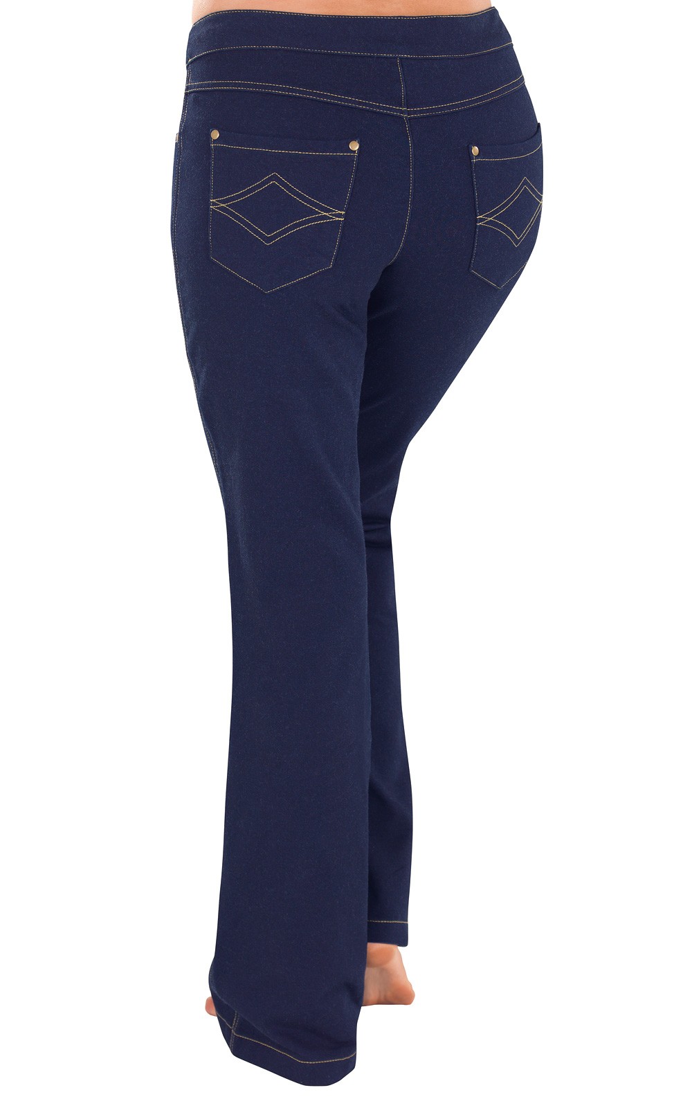 PajamaJeans® - Fleece-Lined Bootcut Indigo in Bootcut